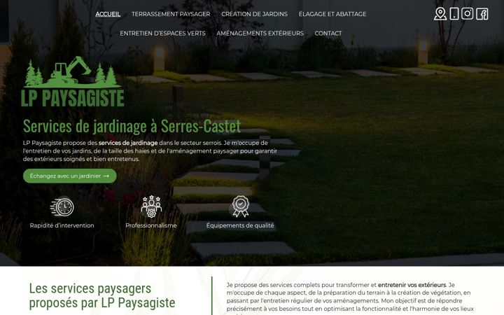 Screenshot of castet-clean.fr