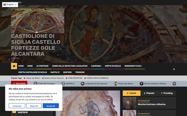 Screenshot of castiglionedisicilia.altervista.org