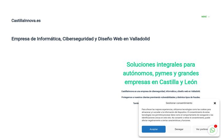 Screenshot of castillainnova.es