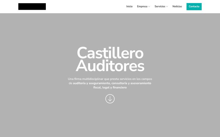 Screenshot ta' castilleroauditores.es