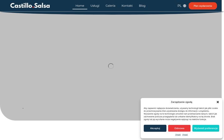 Screenshot of castillosalsa.com