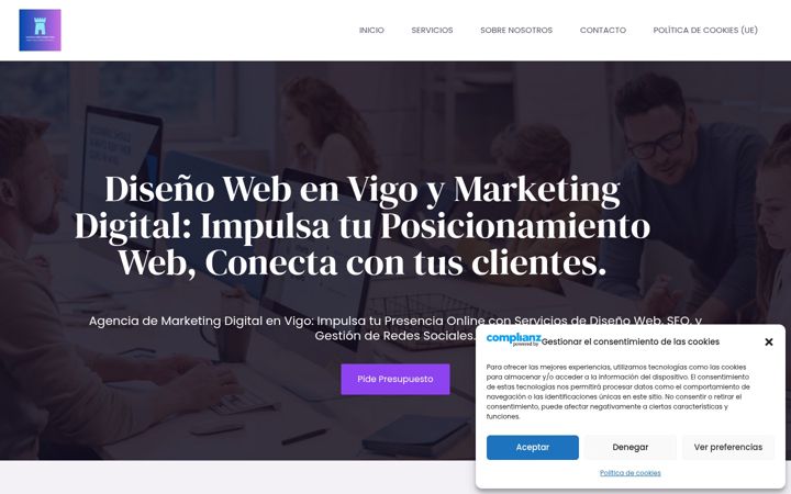 Screenshot of castillowebconsulting.com