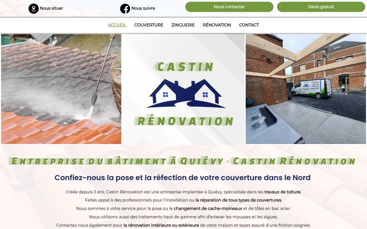 Screenshot of castin-renovation.fr