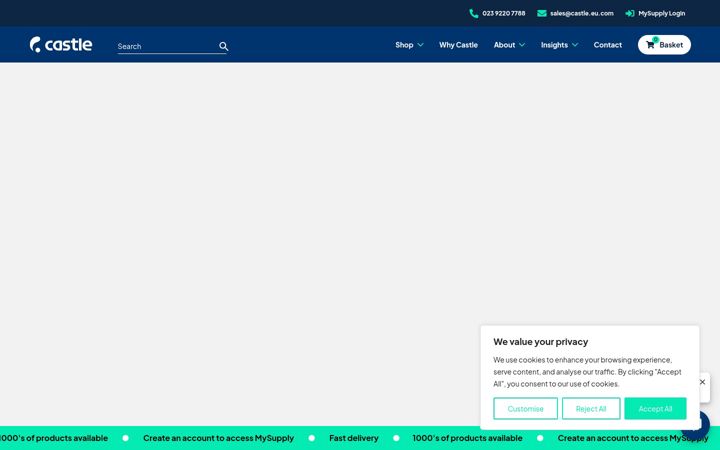 Screenshot of castle.eu.com