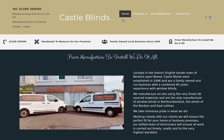 Screenshot di castleblinds.net