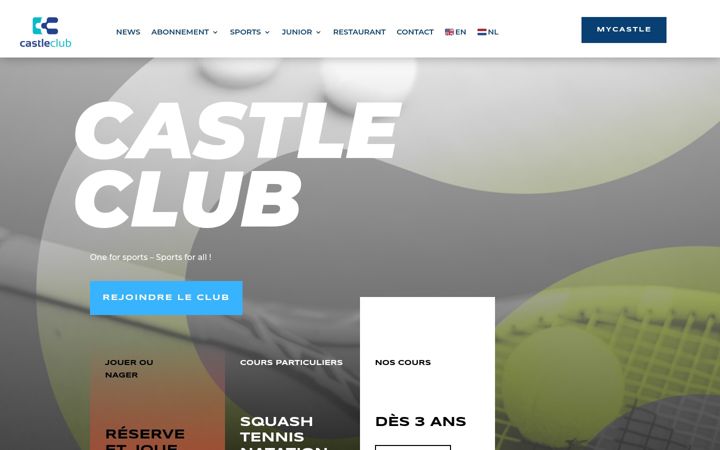 Screenshot di castleclub.be