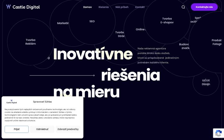 Screenshot of castledigital.sk