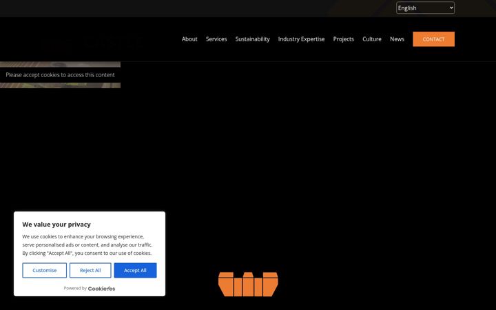 Screenshot of castlegroup.ie