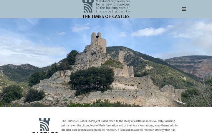 Screenshot di castles.unisi.it
