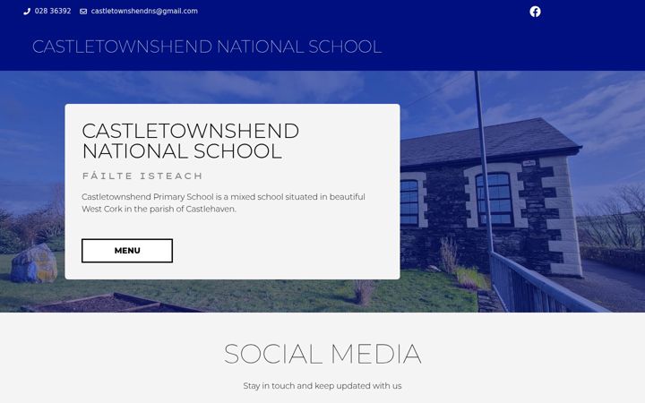 Screenshot of castletownshendns.ie