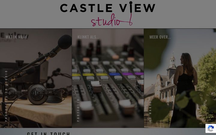 Screenshot of castleviewstudio.nl
