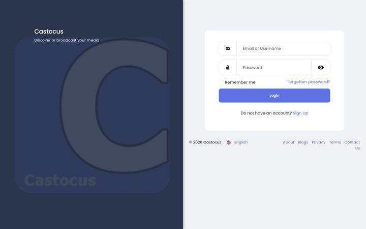 Screenshot of castocus.com