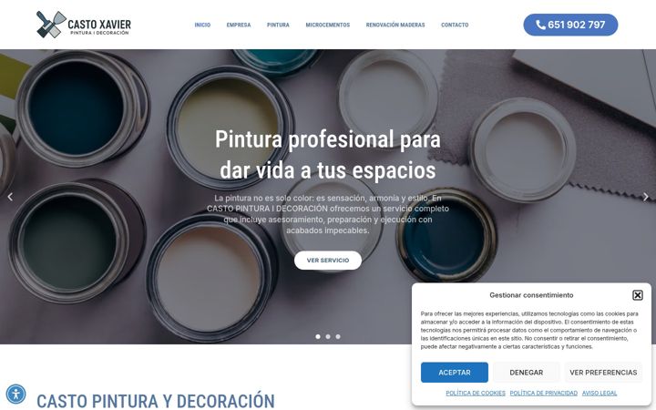 Screenshot of castopintor.es