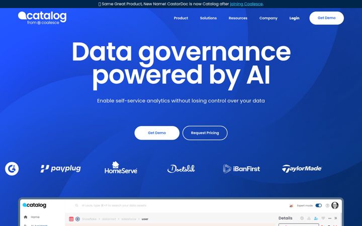 Screenshot of castordoc.com