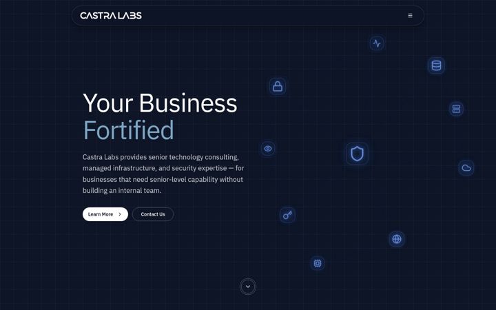 Screenshot of castralabs.com