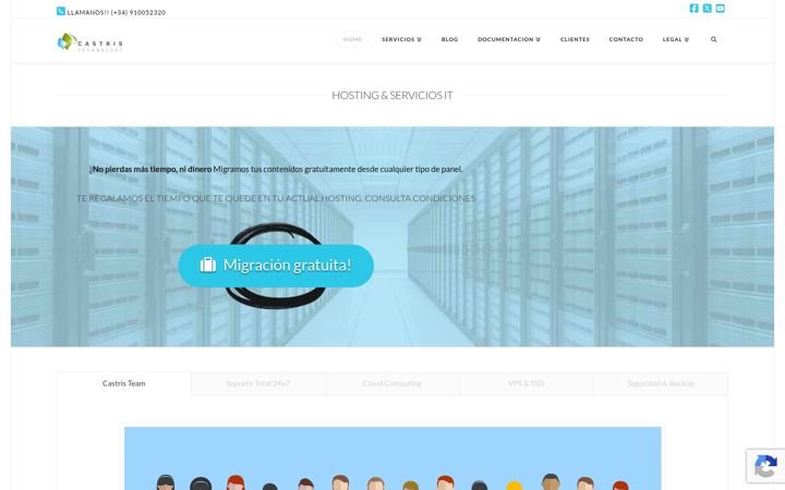Screenshot of castris.com