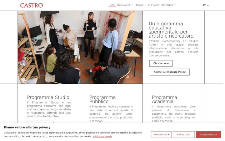 Screenshot di castroprojects.it