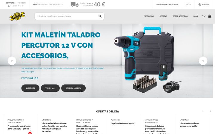 Screenshot of castueraonline.es