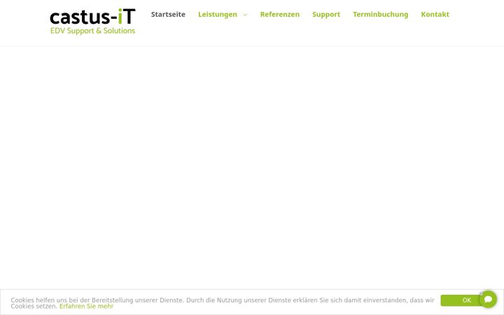Screenshot of castus-it.at