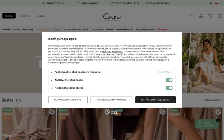 Screenshot of casu.pl