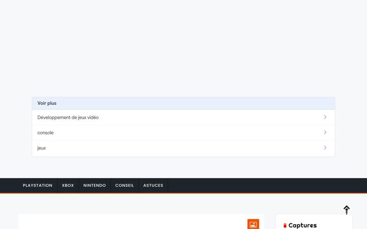 Screenshot of casualhardcoregamer.fr