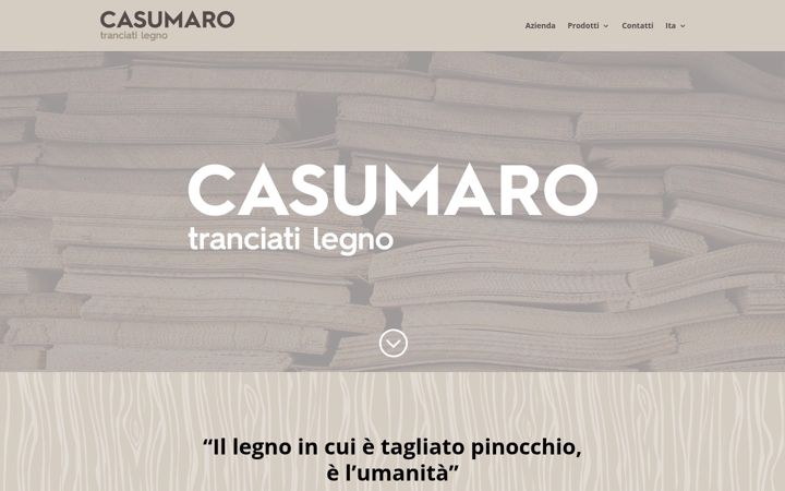 Screenshot του casumaro.it