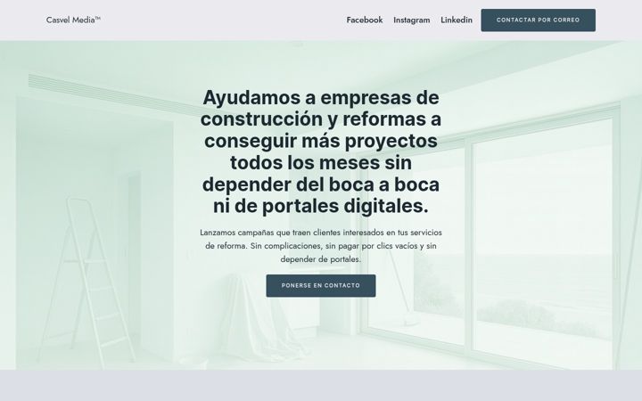 Screenshot of casvelmedia.com