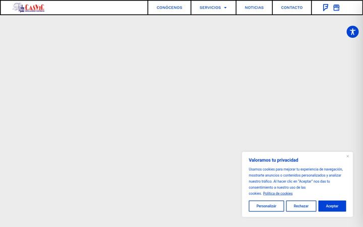 Screenshot of casvic.es