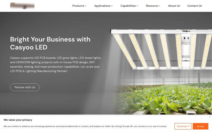 Screenshot of casyoo.com