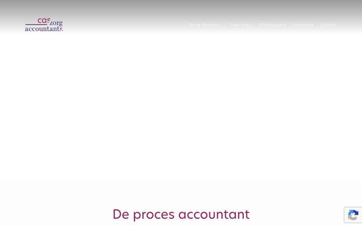 Snímek obrazovky caszorgaccountants.nl