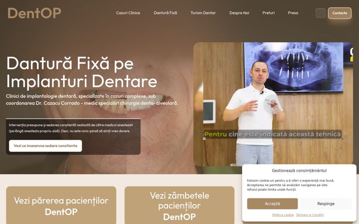 Screenshot of cat-costa-proteza-dentara-fixa.ro