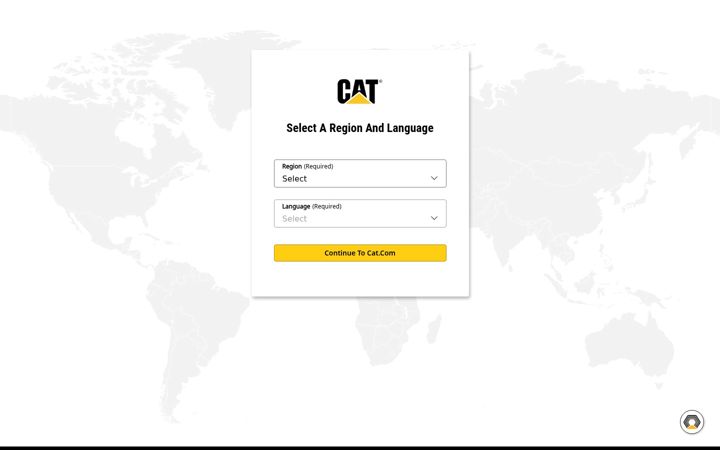Snímek obrazovky cat.com