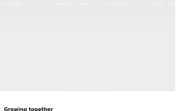 Screenshot of catacap.dk