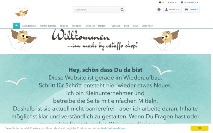 Screenshot of cataffo.de