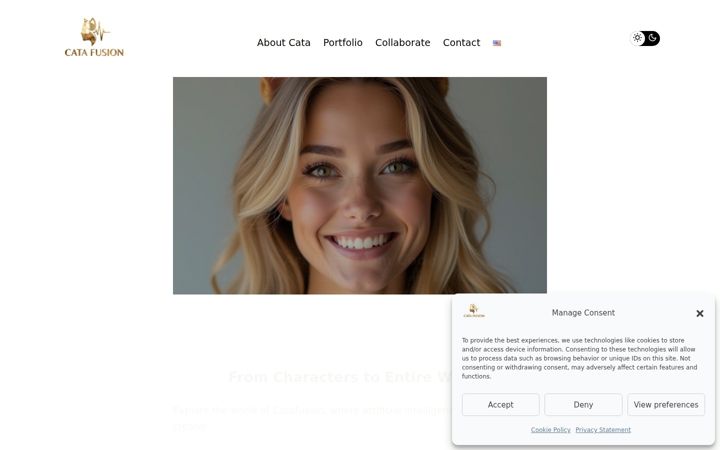 Screenshot of catafusion.com