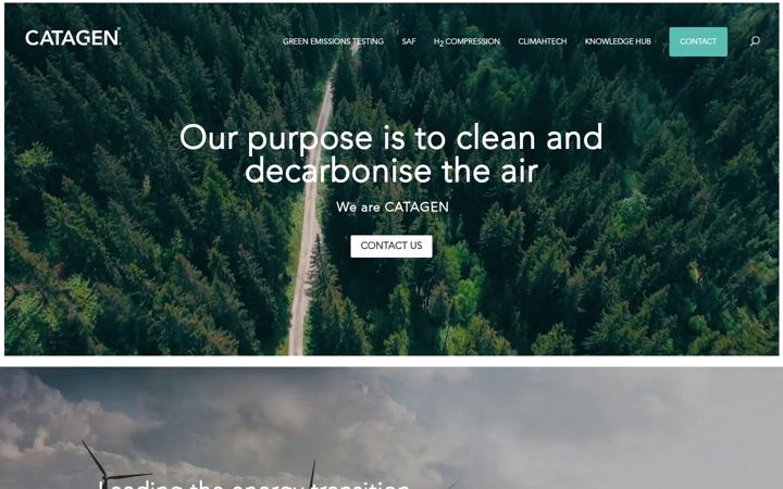 Screenshot of catagen.com