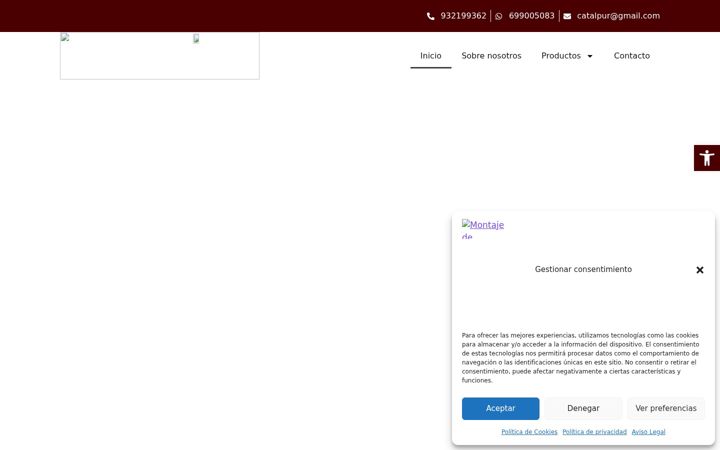 Screenshot ta' catal-pur.net