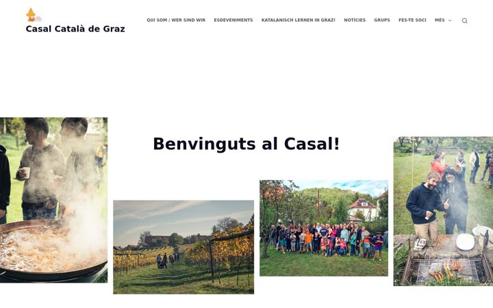Screenshot of catalansgraz.at