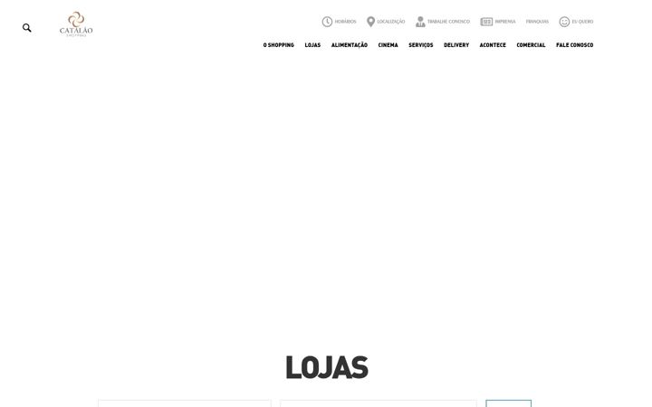Captură de ecran a catalaoshopping.com.br