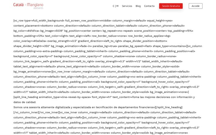 Screenshot of catalaymanglano.es