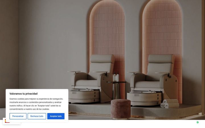 Screenshot of cataleyanailsbeauty.com