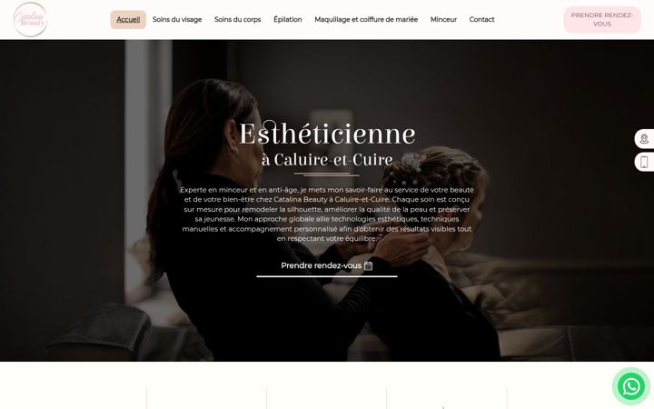 Screenshot of catalinabeauty.fr