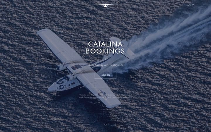 Screenshot of catalinabookings.org