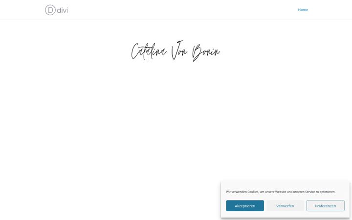 Screenshot of catalinavonbonin.com