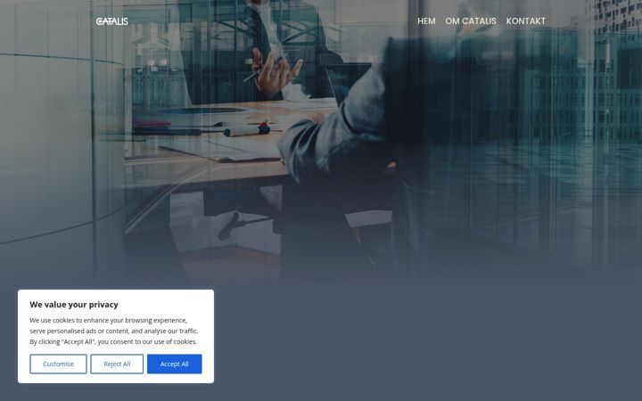 Screenshot of catalis.se