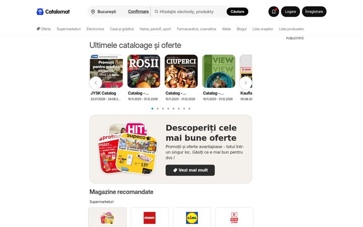 Screenshot of catalomat.ro