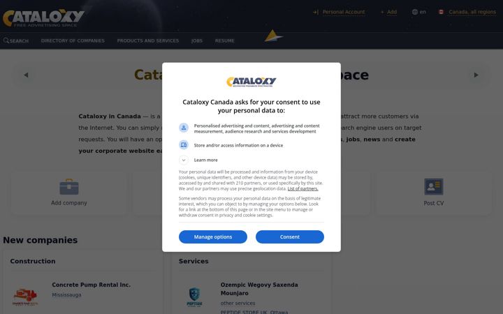 Képernyőkép: cataloxy.com