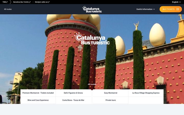 Screenshot von catalunyabusturistic.com