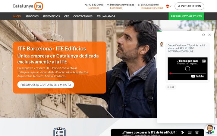 Screenshot of catalunyaite.es