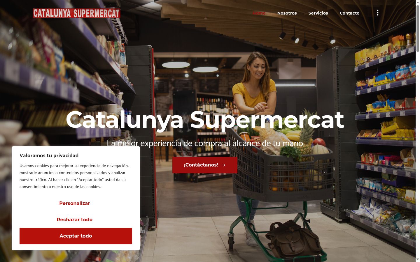 Sutikimo reklamjuostės, rodytos prieš bet kokią sąveiką, ekrano kopija